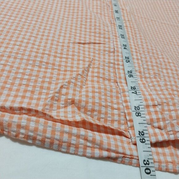 Ralph Lauren shirt Mens XL orange gingham short sleeve button up Classic Fit - Picture 7 of 7